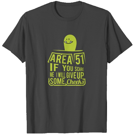 Area 51 Scare Aliens Science T Shirts Space