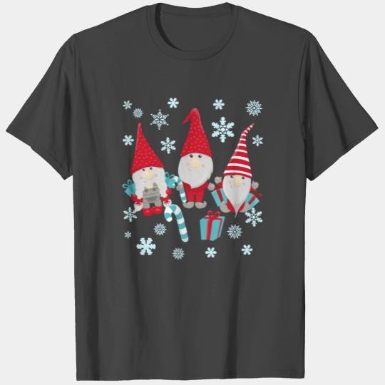 Cute Gnomes Christmas Present Present Idea T Shirts