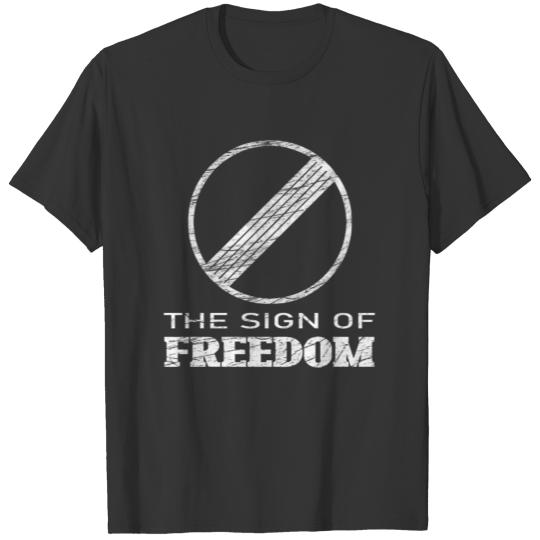 Sign of freedom T-shirt