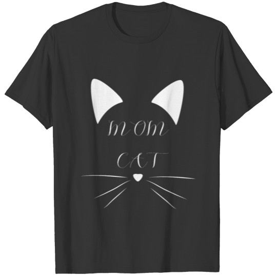 full time cat mom T-shirt