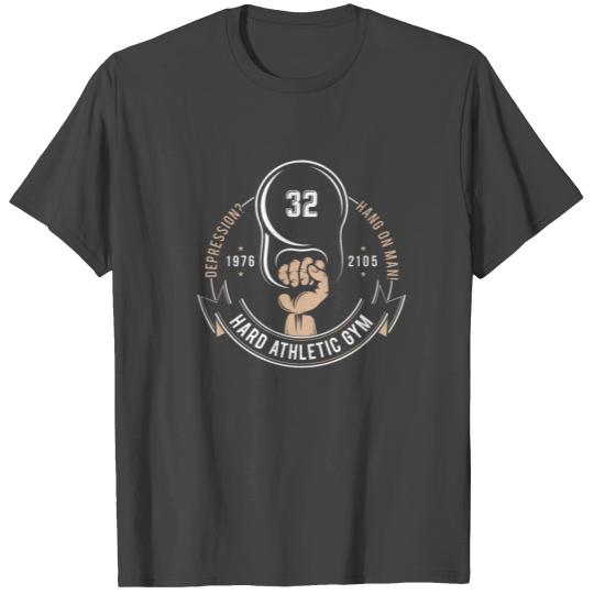 Hard Athletic Gym for FitnessFreaks T Shirts