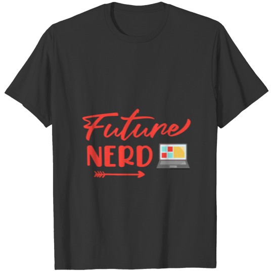 Cute Future Nerd - 80s Nerd T Shirts