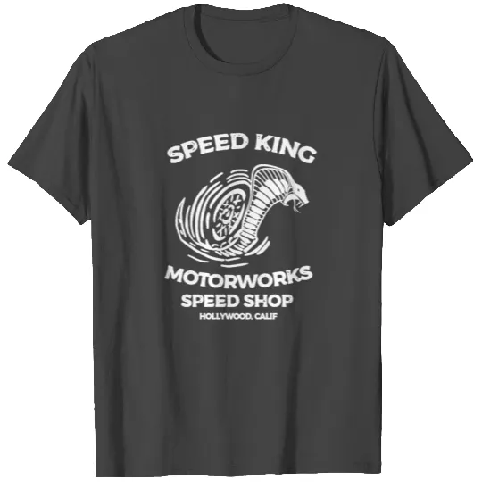 Speed King Motorworks Cobra Kai T Shirts