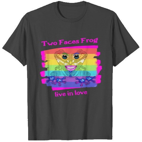 Laugh Pride Love Gift Frog cool summer T Shirts