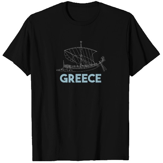 Ancient Greek ship - Ancient Greece T Shirts