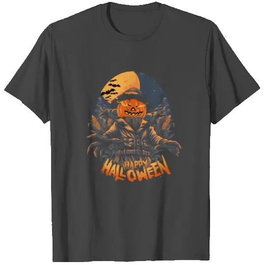 Scarecrow in Halloween T Shirts