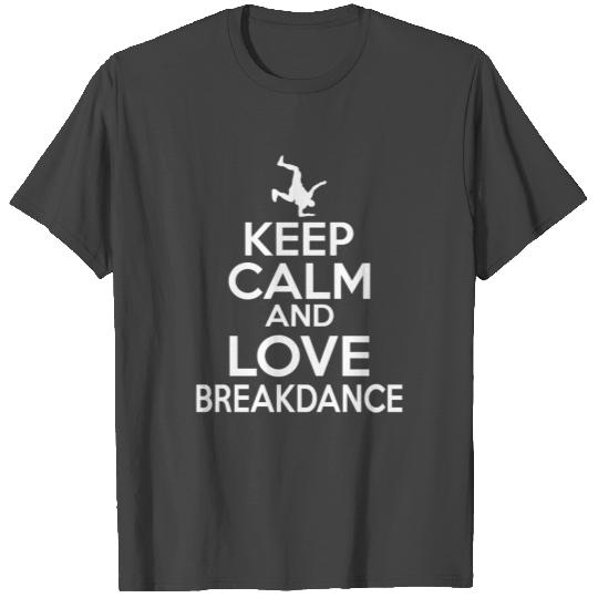 Breakdance dancers B-Boy music dancing T Shirts