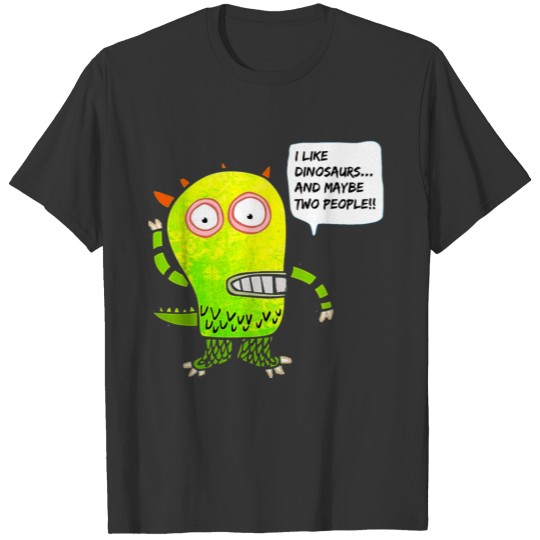 Funny Dinosaur - I Like Dinosaurs T-shirt