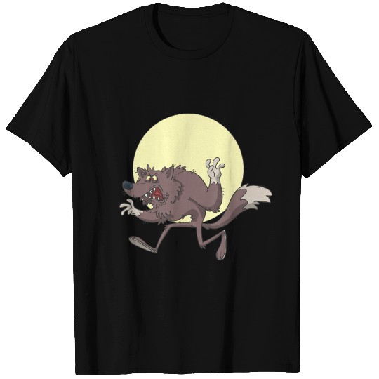 Crazy werewolf T Shirts