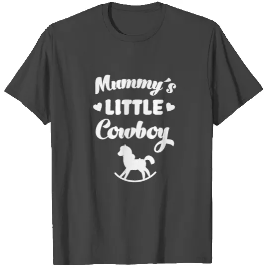 Mummy´s Little Cowboy Horse Rider Horses T Shirts