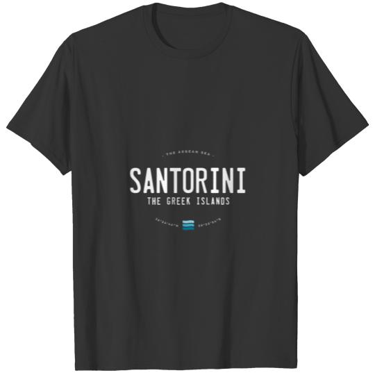 Santorini Men's and Women's Clothing T Shirts