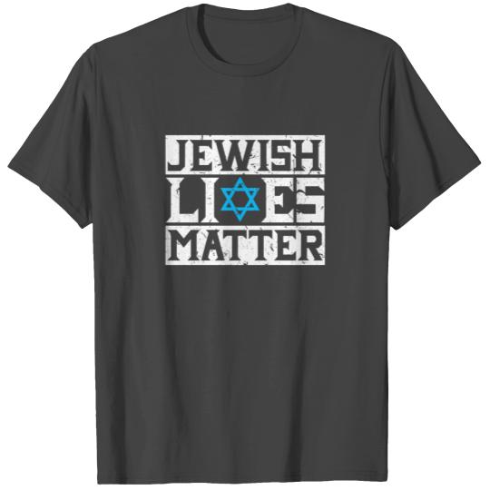 Jewish Lives Matter Judaism Star of David Hanukkah T Shirts