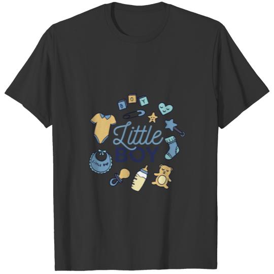 Baby Boy cute male baby with baby toys T Shirts