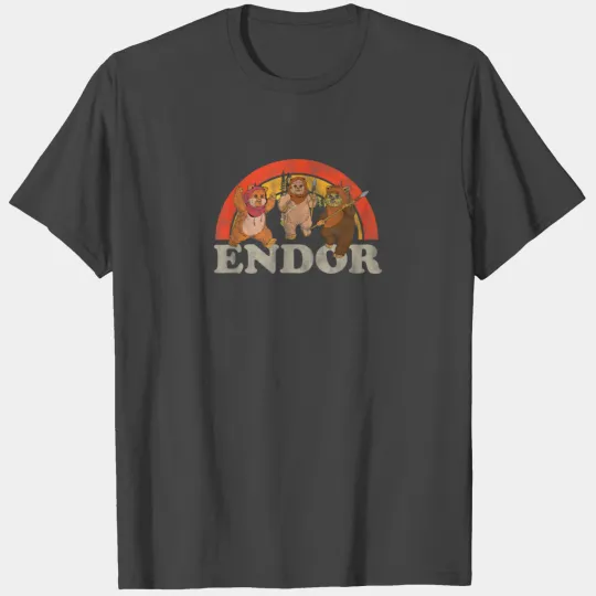 Return of the Jedi Cute Ewoks Endor Retro T Shirts