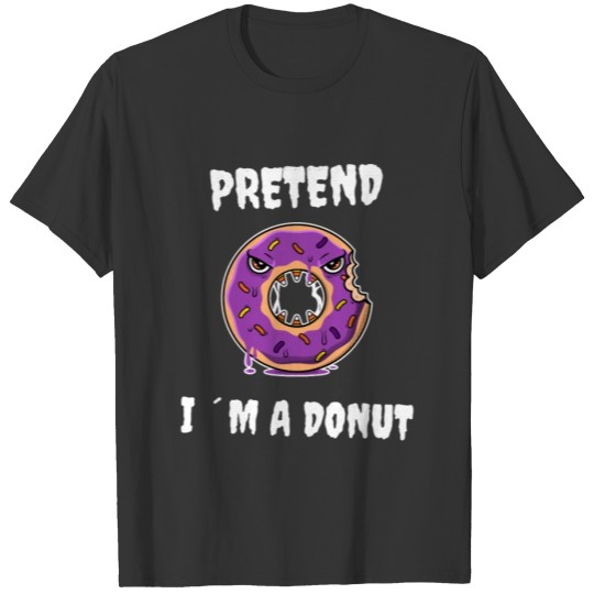 Funny Donut Halloween Pretend I´m a Donut Gift T-shirt