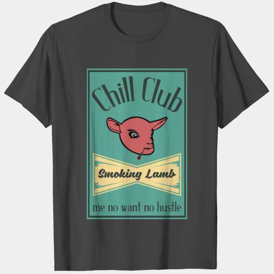 smoking lamb T Shirts