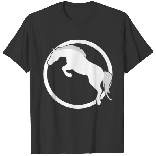 Jumping horse T-shirt