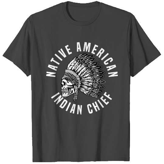 native american indian chief T Shirts
