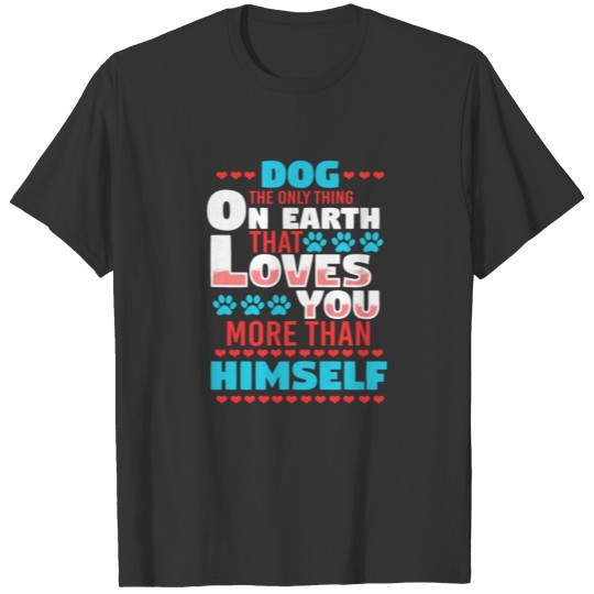 dog owners Animal dog love T-shirt