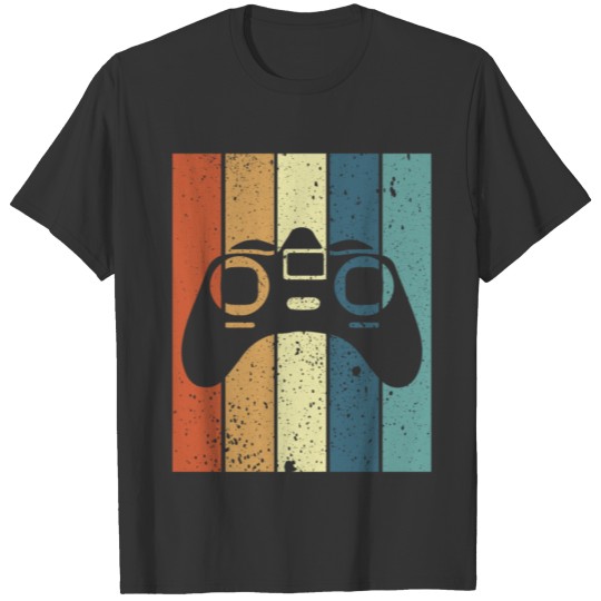 Game controller in retro vintage style gift idea T-shirt