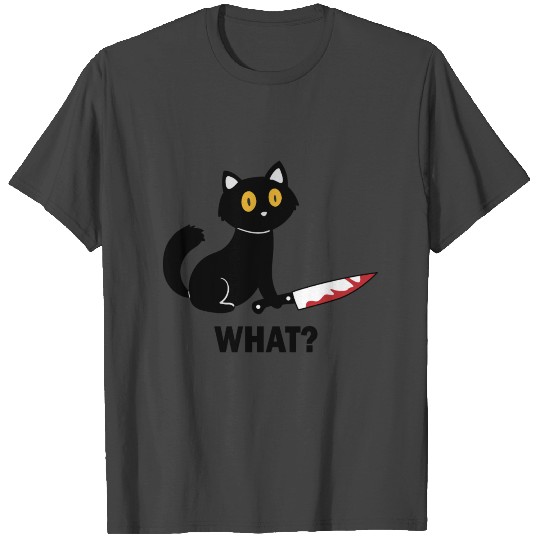 Cat Halloween Fall Scary Gift T Shirts