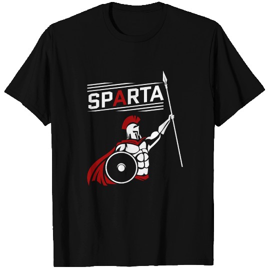 Sparta Warrior Spartan Fitness Workout T Shirts