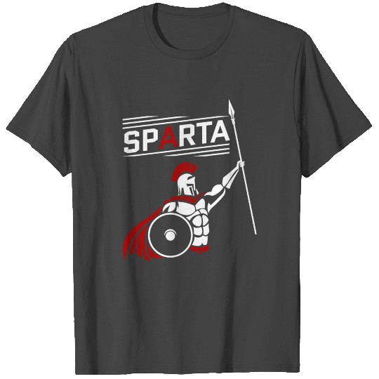 Sparta Warrior Spartan Fitness Workout T Shirts