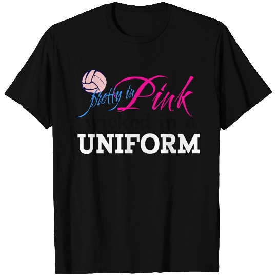 Wicked in Uniform Volleyball T Shirts