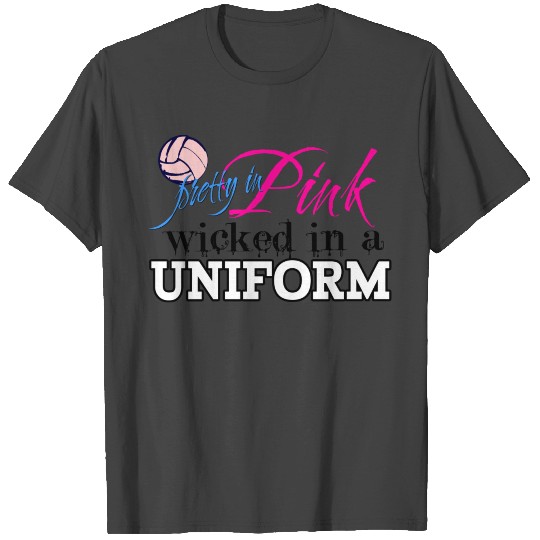 Wicked in Uniform Volleyball T Shirts
