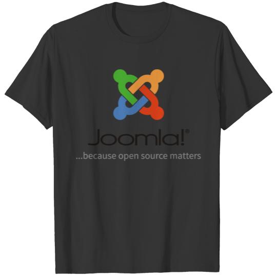 Joomla, because open source matters T-shirt