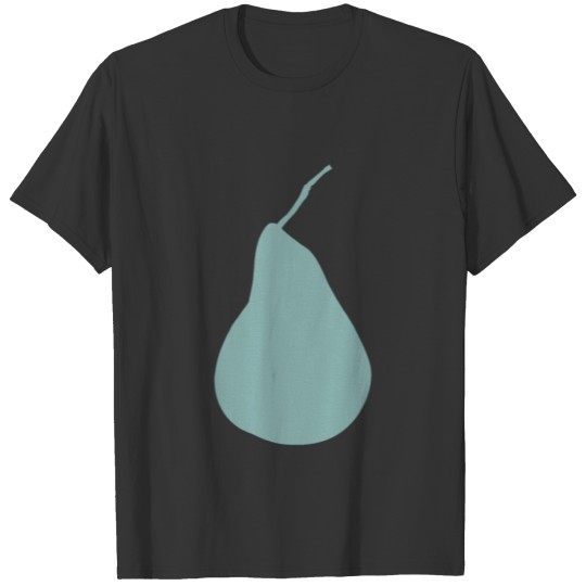 pear fruit green color pastel | elegant minimalism T-shirt