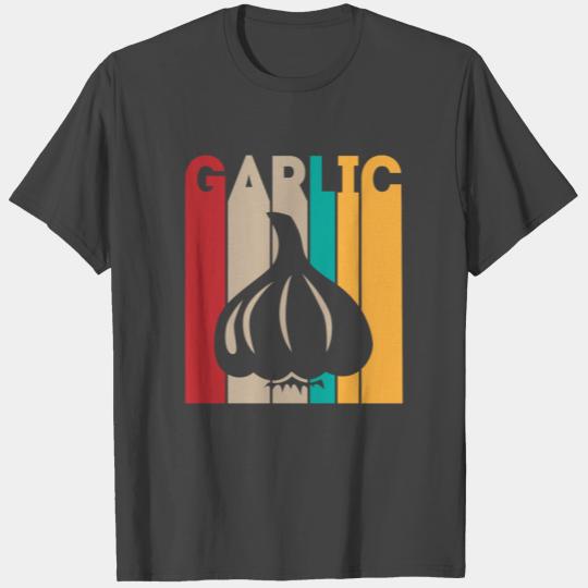 Garlic Halloween Vintage Fall Gift T Shirts
