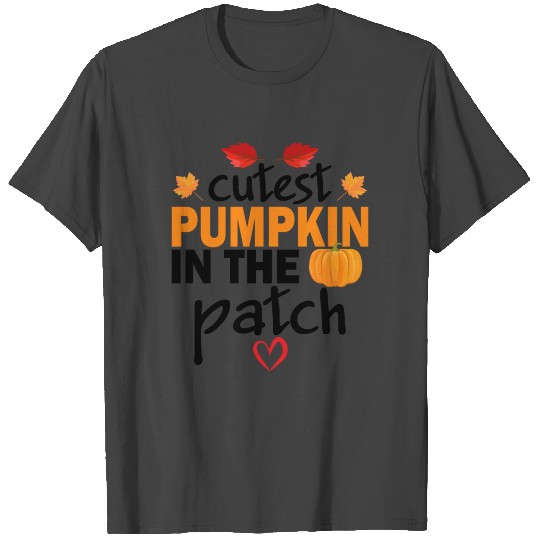 Pumpkin love heart Halloween gift T Shirts