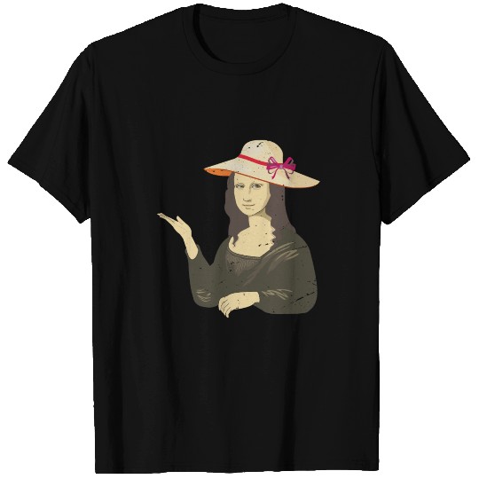 Mona Lisa with Sombrero T Shirts