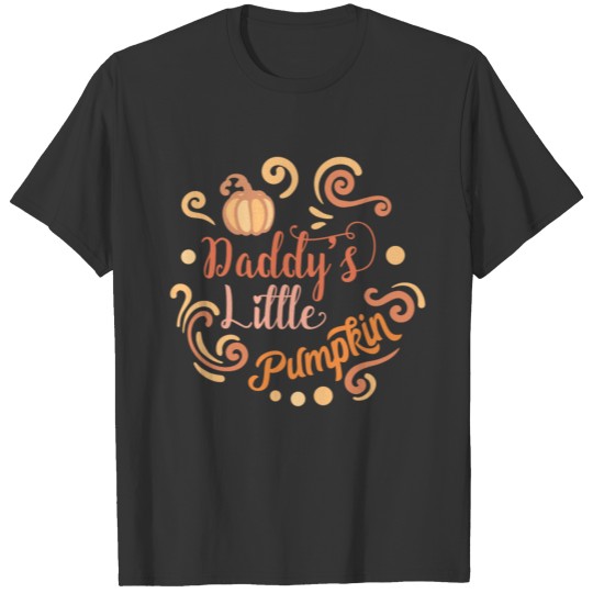 Halloween Daddy's Little Pumpkin T-shirt