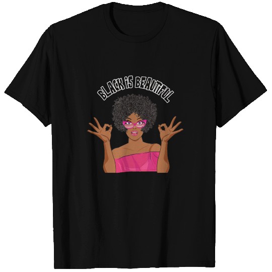 Black Is Beautiful Black History Month Juneteenth T Shirts