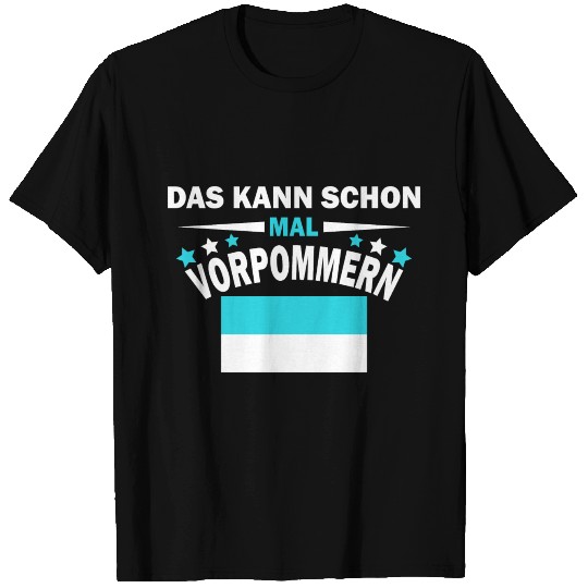 The West Pomeranian gift flag T Shirts