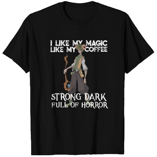 Warlock Class RPG Funny Meme Fun Roleplaying Quote T Shirts