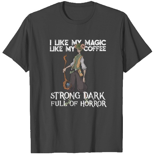 Warlock Class RPG Funny Meme Fun Roleplaying Quote T Shirts
