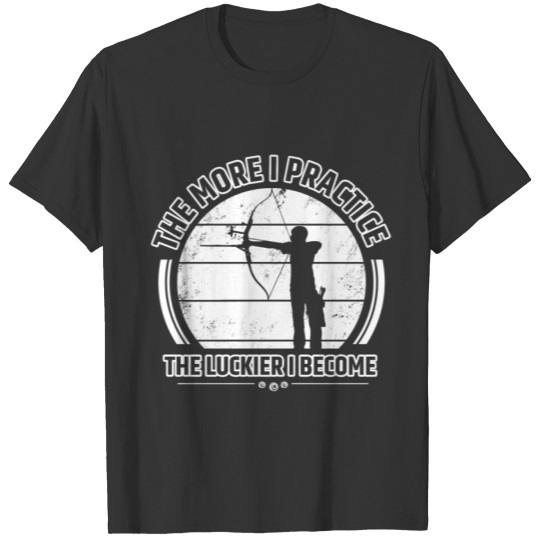 Funny Archery Quotes Vintage White T-shirt