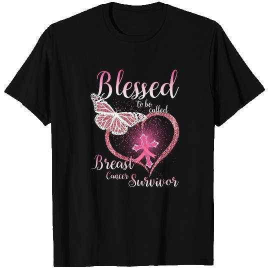 Blessed To Be Called Breast Cancer Survivor T Shirts