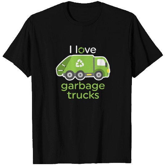 Funny I Love Garbage Trucks Gift T Shirts