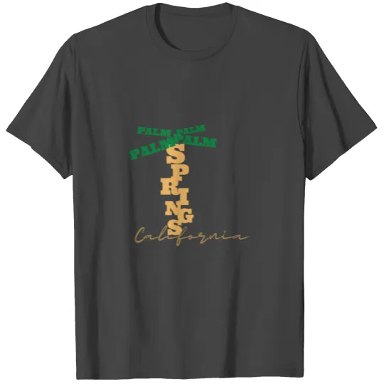 Palm Springs - Palm Tree T Shirts
