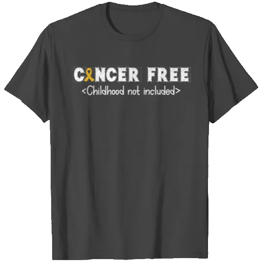 Cancer Free- Childhood Cancer Awareness T Shirts