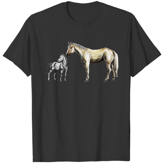 The Amazing Tan Horse And The White Horse T Shirts