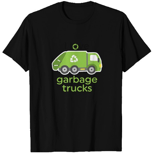 Funny I Love Garbage Trucks Gift T Shirts