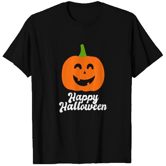 Happy Halloween Cute Pumpkin T Shirts