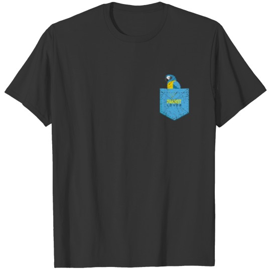 Pocket Parrot Bird Animal Gift T Shirts