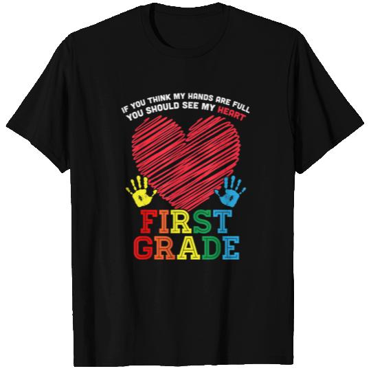 First Grade Teacher Valentine s Day T Shirts