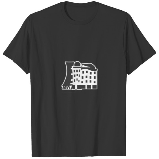 Prague Dancing House City Icon T-shirt